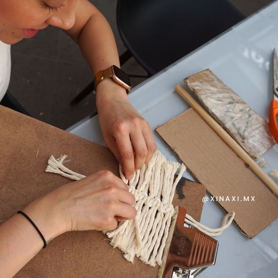 TALLER ANIVERSARIO | TALLER PLUMAS DE MACRAME | TALLER HOJAS DE MACRAMÉ