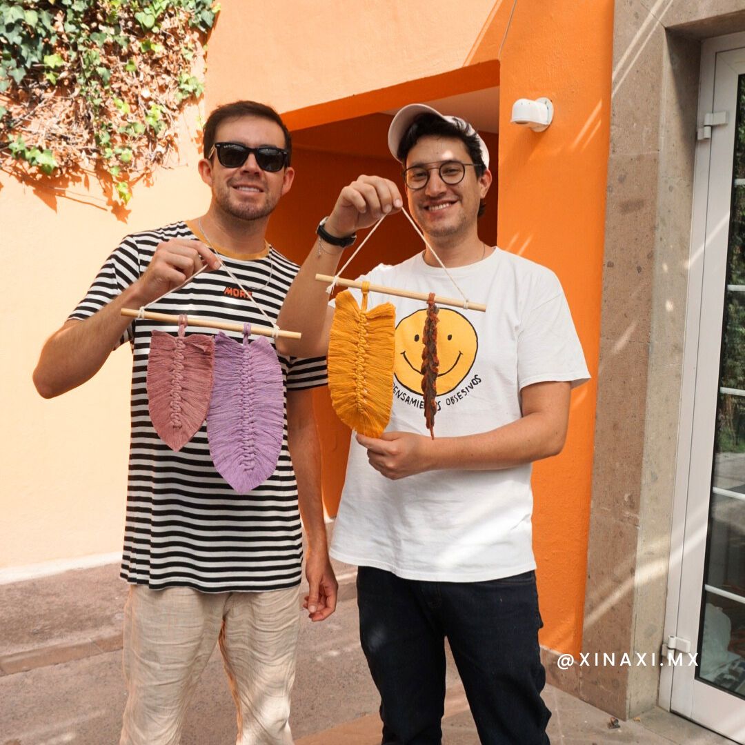 TALLER ANIVERSARIO | TALLER PLUMAS DE MACRAME | TALLER HOJAS DE MACRAMÉ