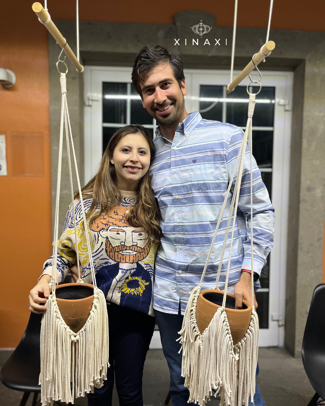 MACRAMÉ & DRINK - Taller de macetero de macramé pelitos