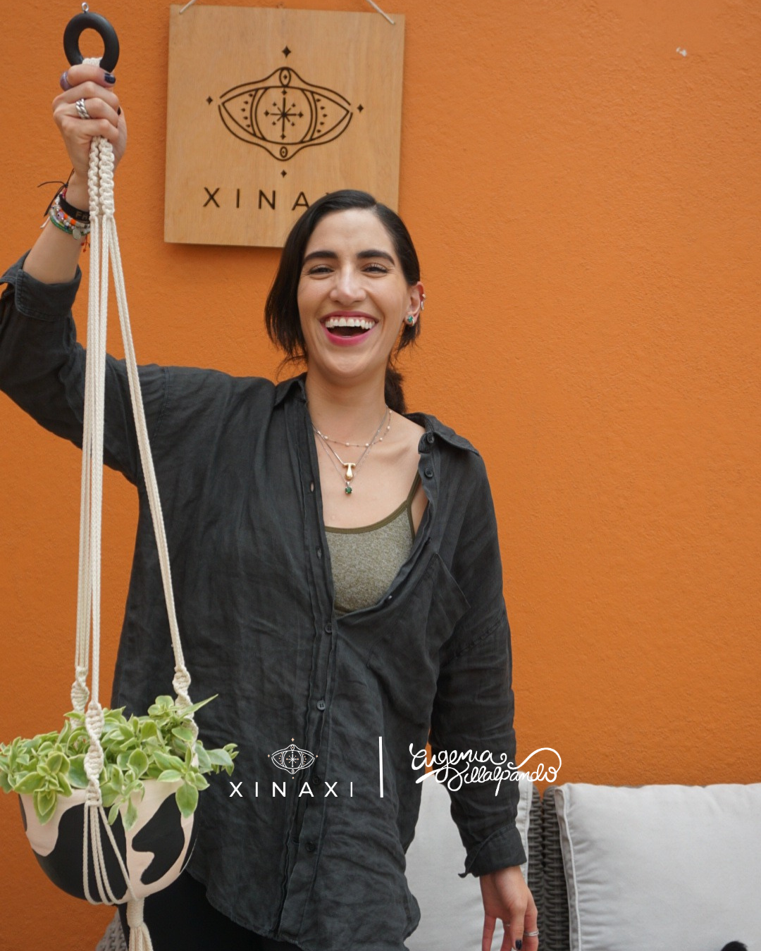 PAINT & MACRAMÉ - Taller pinta tu maceta + macetero de macramé + plantita