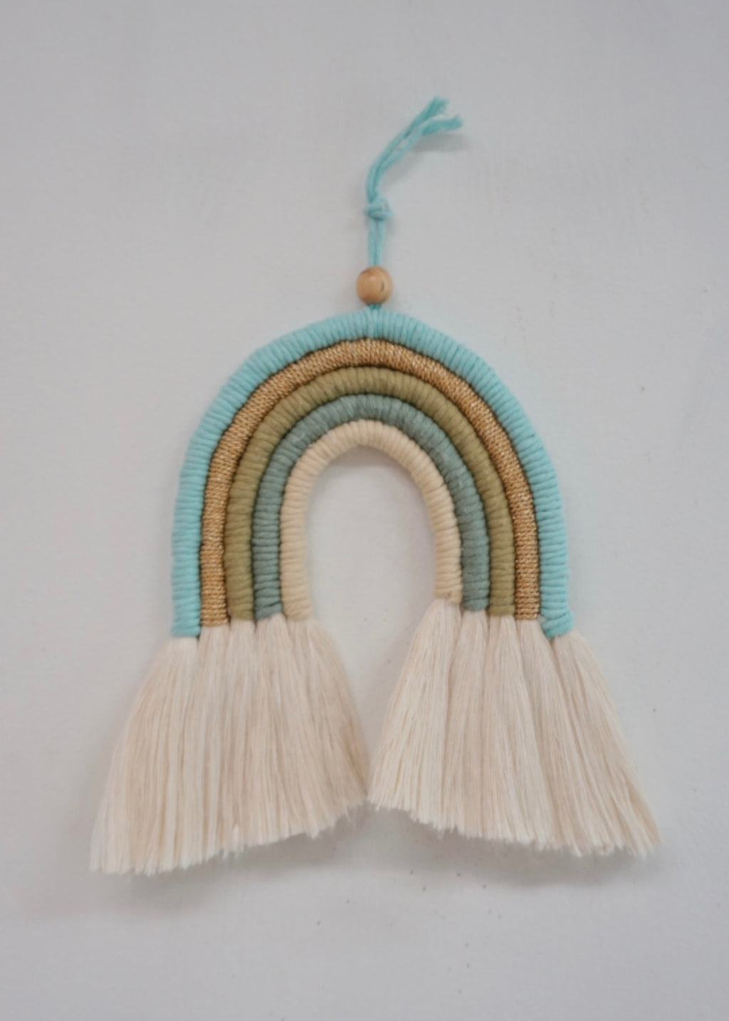 LUCAS - Arcoiris Macramé Verde