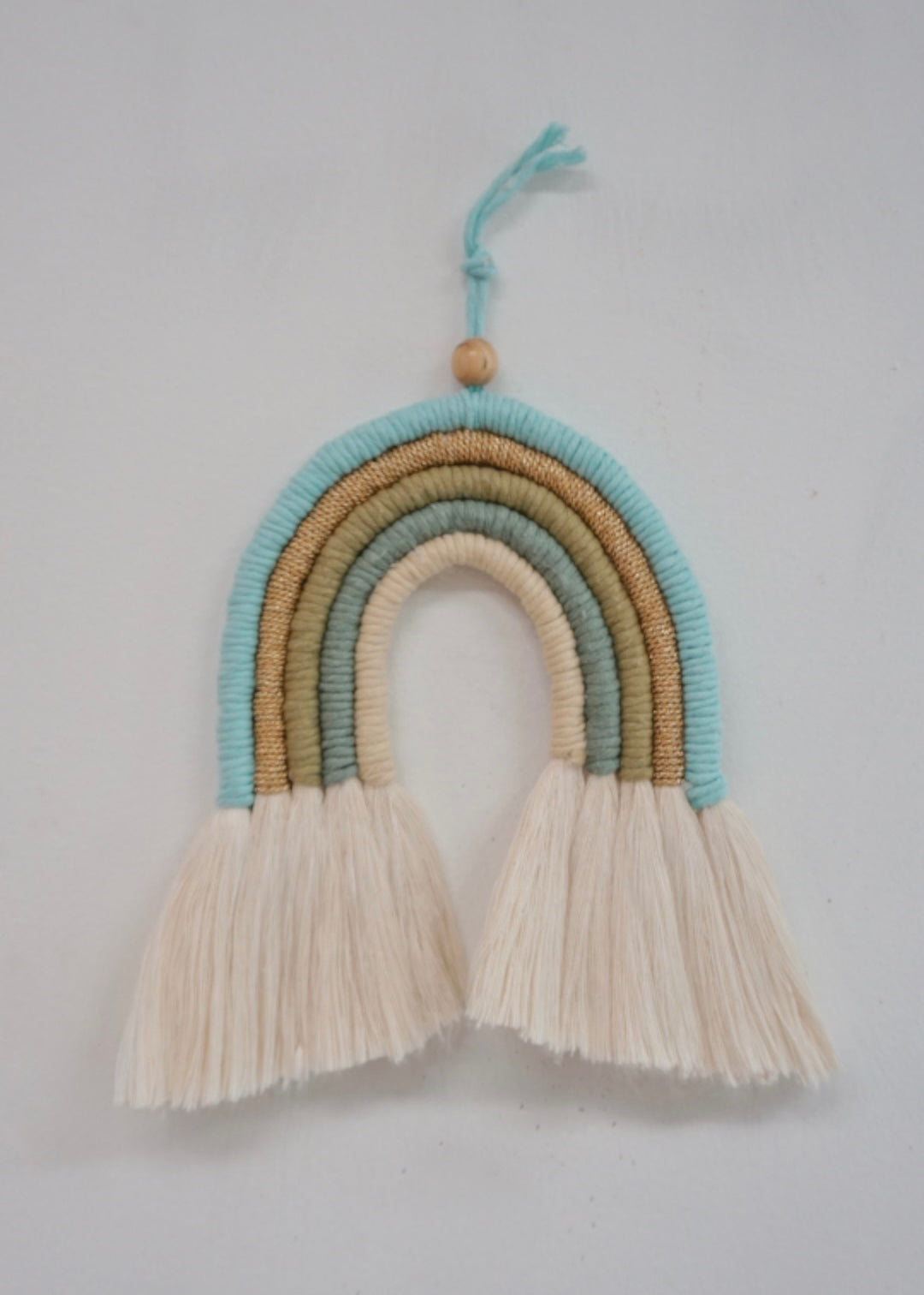 LUCAS - Arcoiris Macramé Verde