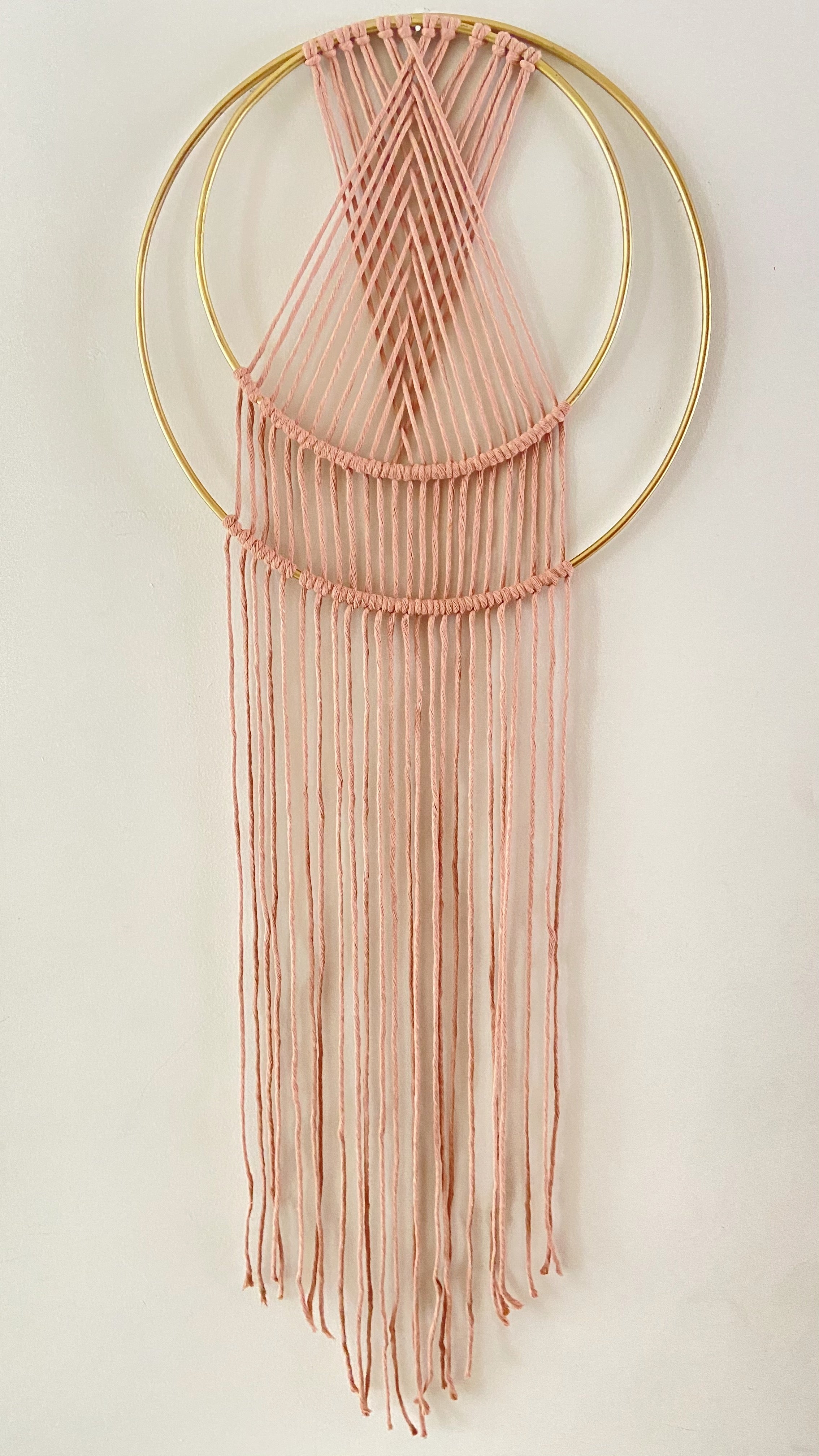 BACANDA - Atrapasueños Macrame Doble Aro