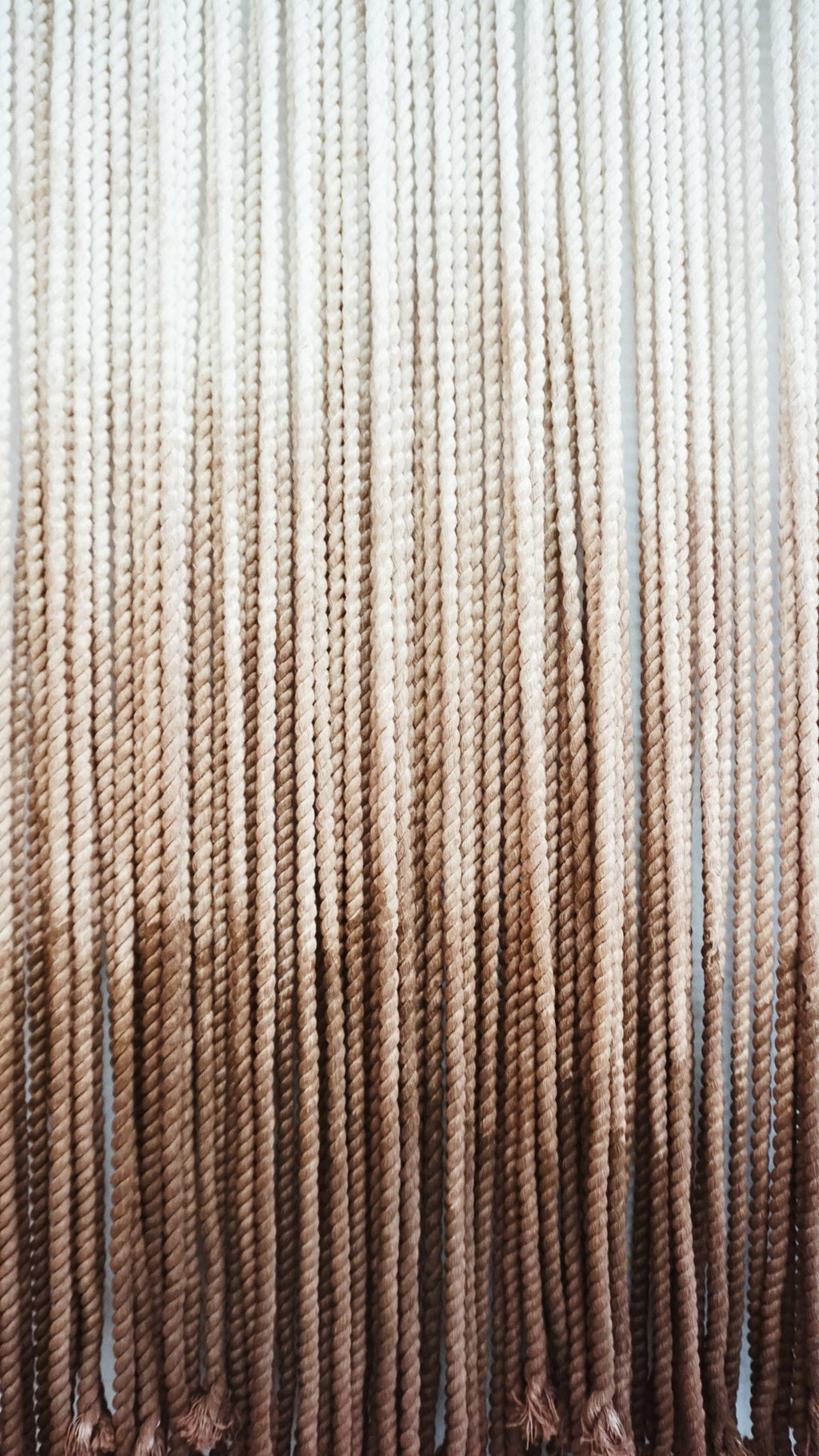 GAIA - Tapiz Macrame Teñido Grande