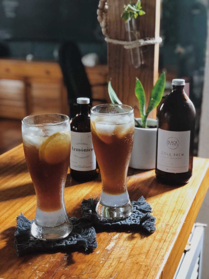 HORTENSIA - Portavasos Macrame (4 pza.)