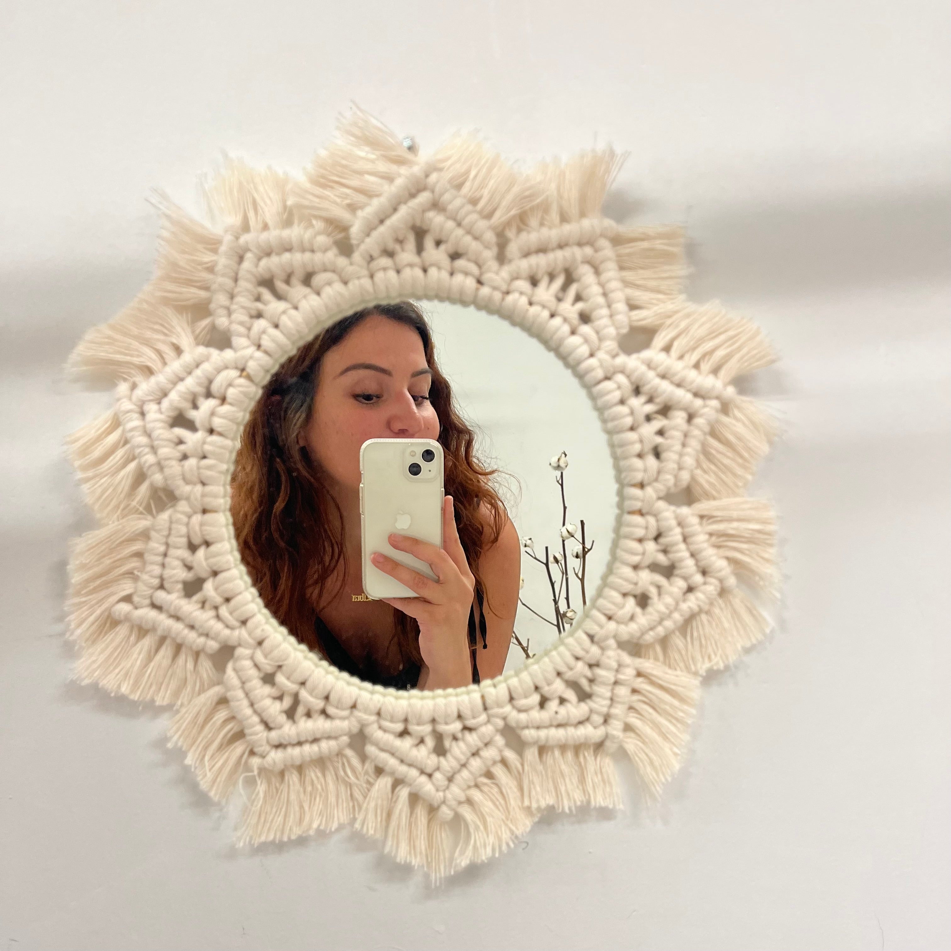 MIRAME - Espejo Macramé