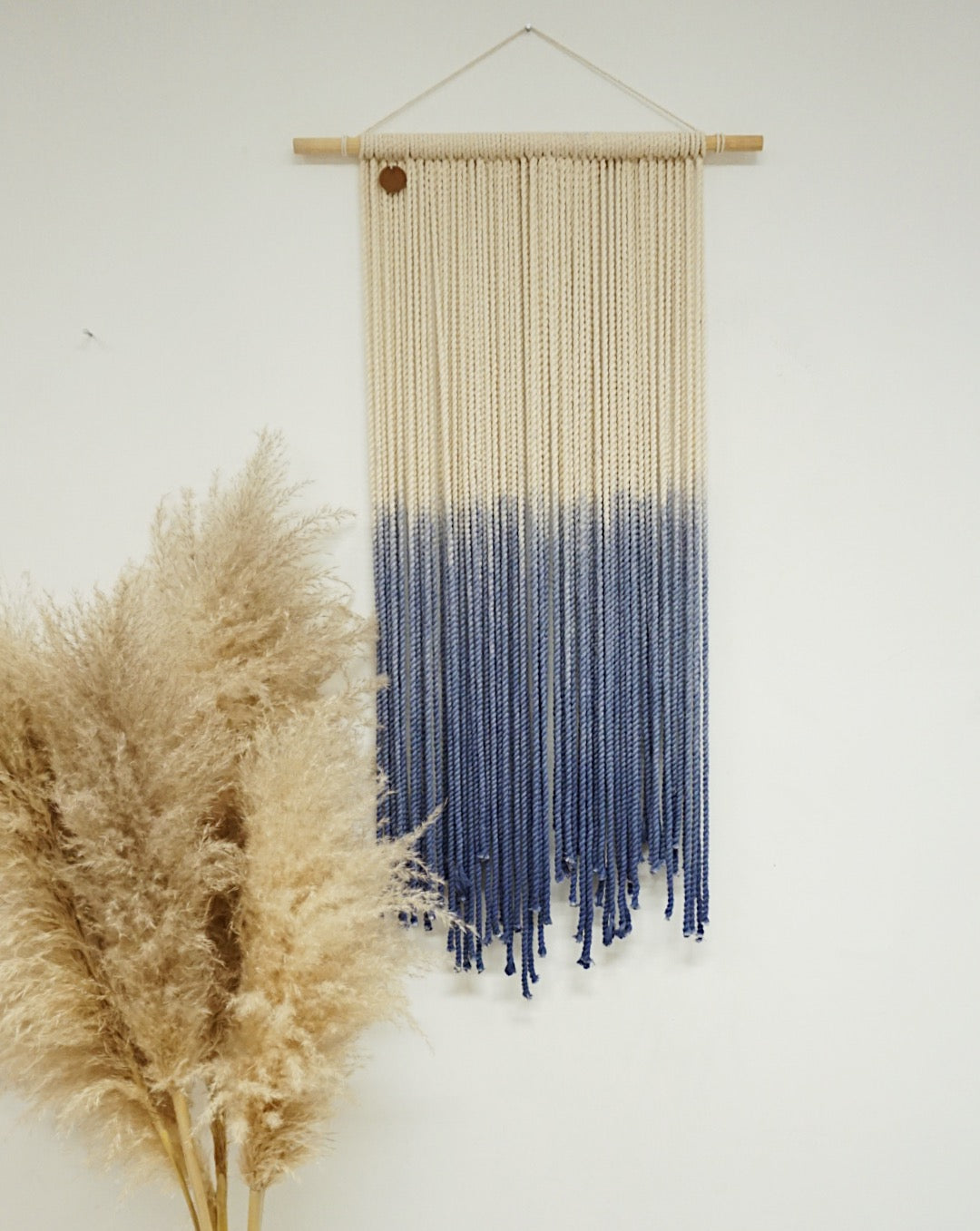 GAIA - Tapiz Macrame Teñido Grande