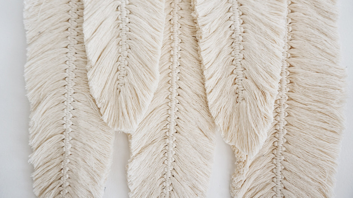 PLUMAS MACRAME XINAXI