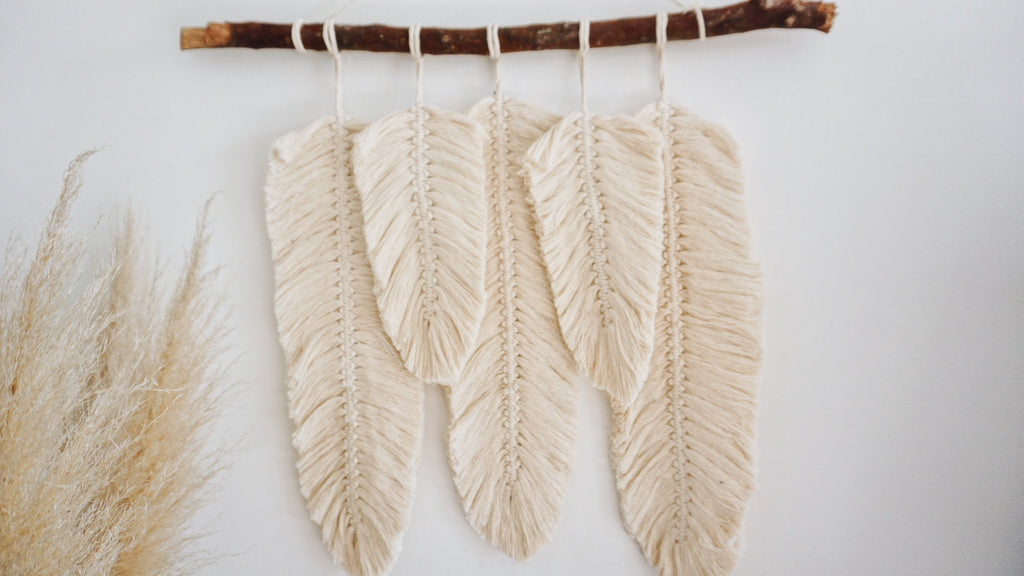 PLUMAS MACRAME XINAXI
